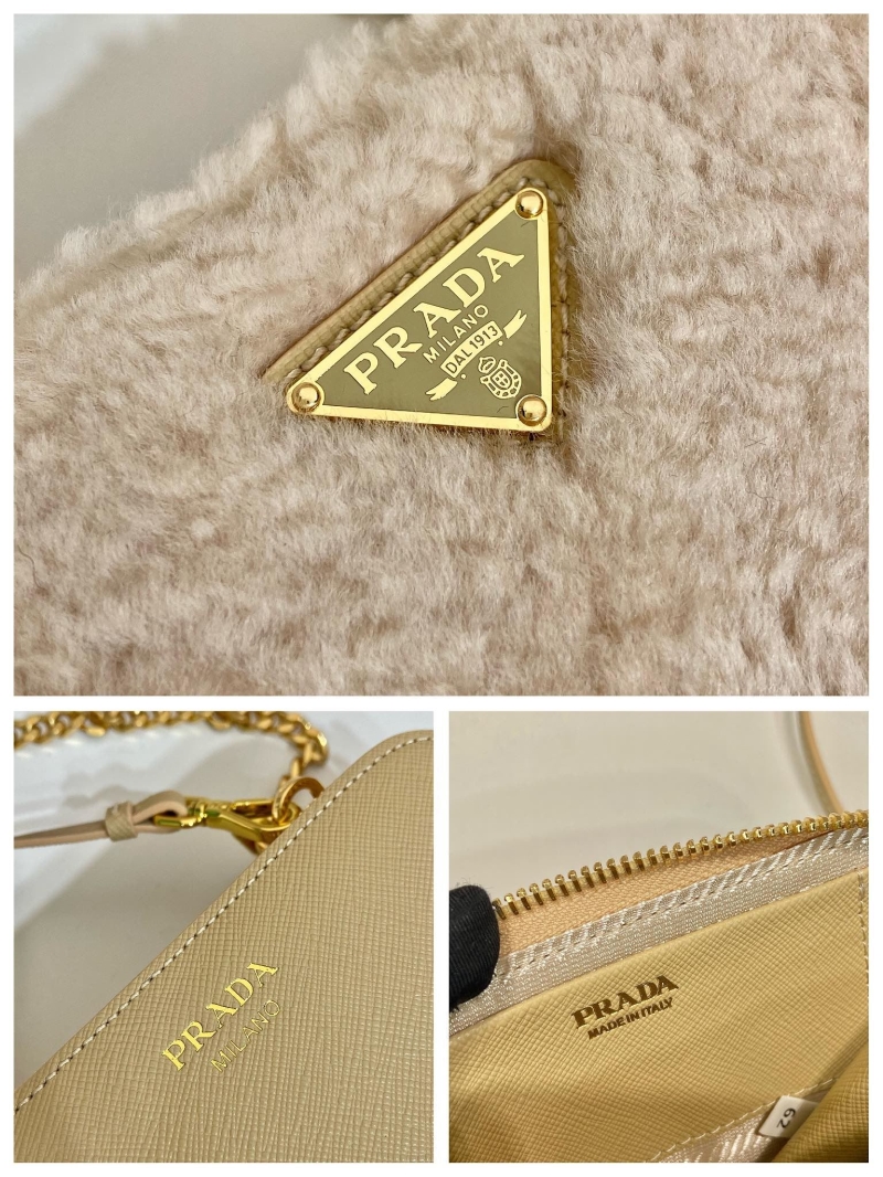 Pra*a triangle pouch